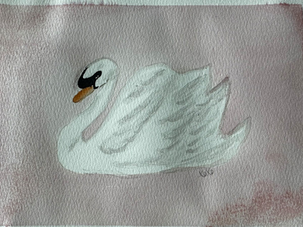 Nursery Swan by Robin Moore