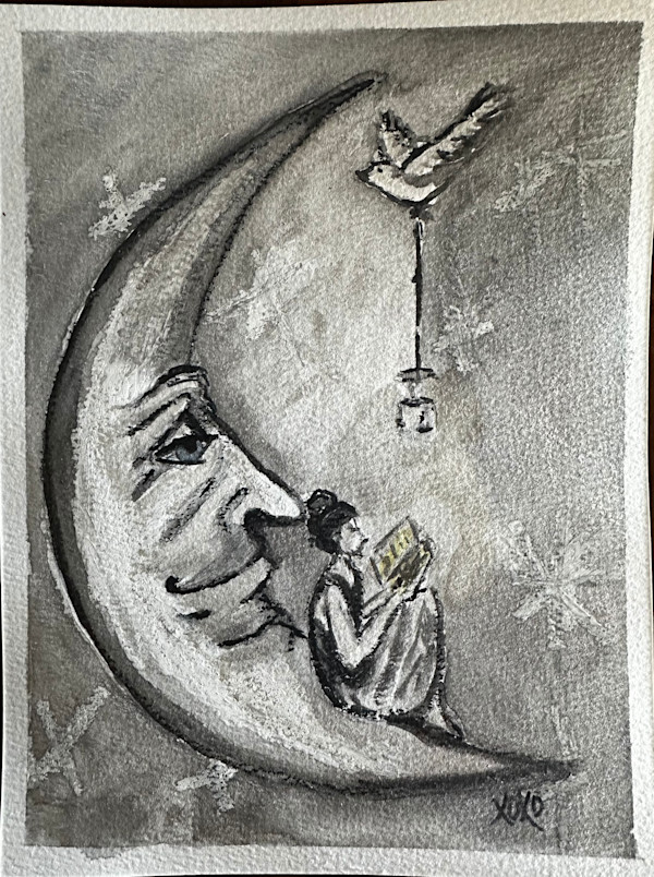 Man in the Moonlight by Robin Moore, Image 2.