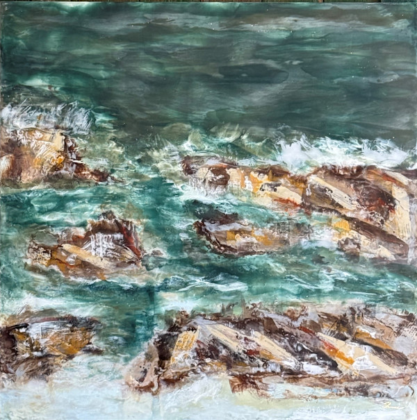 Bordering the Deep by Shima Shanti