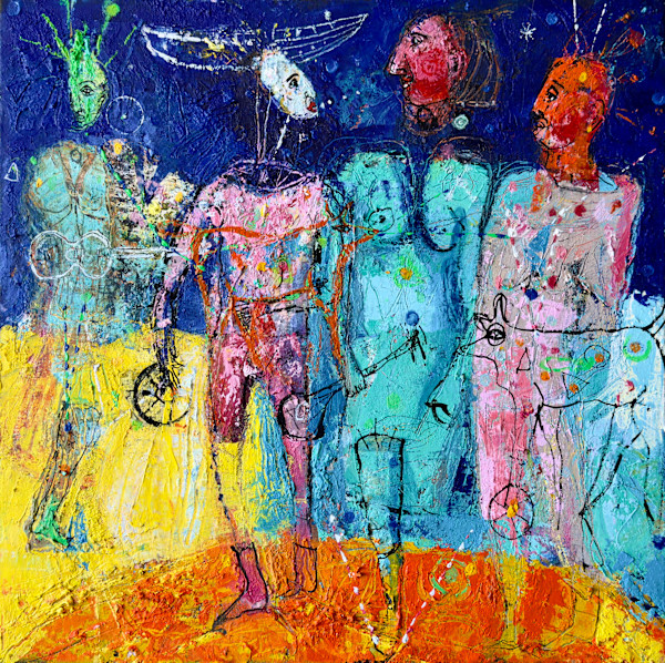 Les baladins de la nuit by Yvan Genest, Image 1.