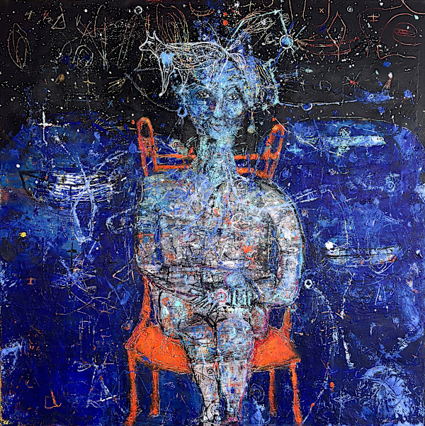 Mémoires d’une voyageuse (Portrait d’ Alexandra David-Néel) by Yvan Genest