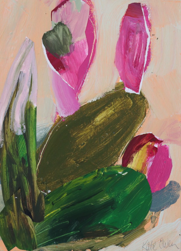 Flowering Cactus by Kate Owen