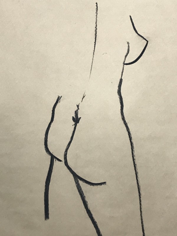 Standing Nude by Kate Owen