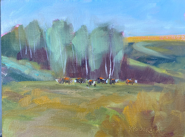 A Hidden Pasture by karen pedersen