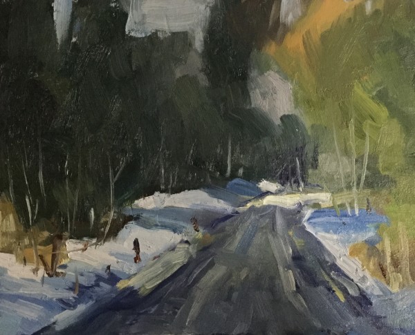 Winter Road by karen pedersen