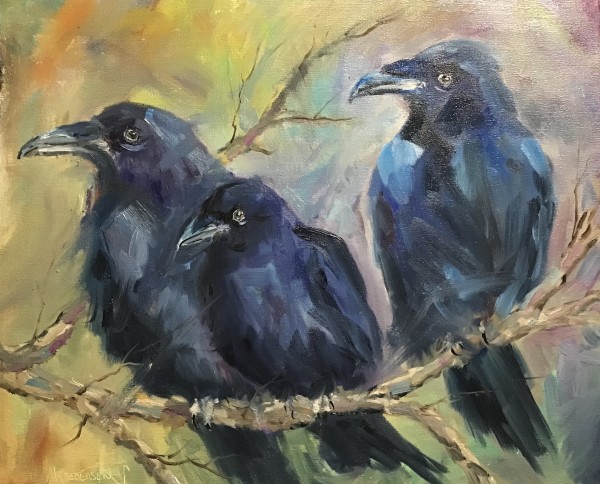There were 3 Ravens (sat in a tree) by karen pedersen
