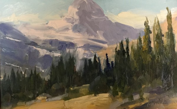 Mount Assinaboin by karen pedersen