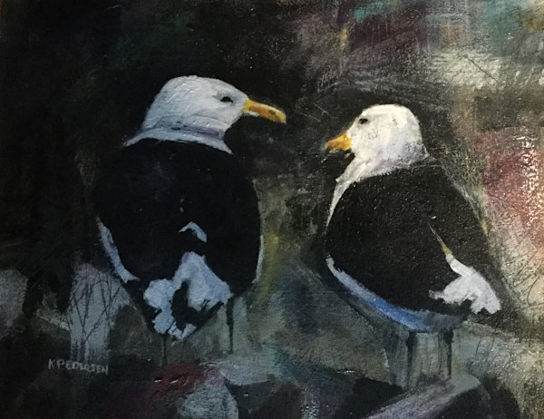 Gulls by karen pedersen