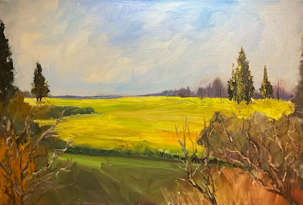 Golden View by karen pedersen