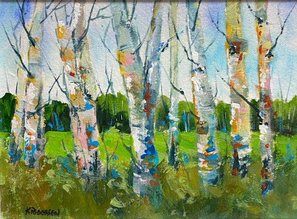 Birches by karen pedersen