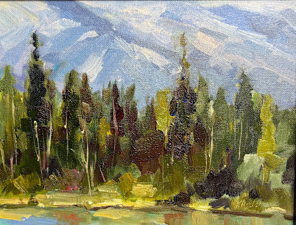 River View, Canmore by karen pedersen