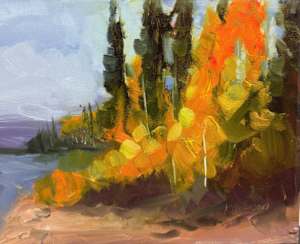 Orange glow by karen pedersen