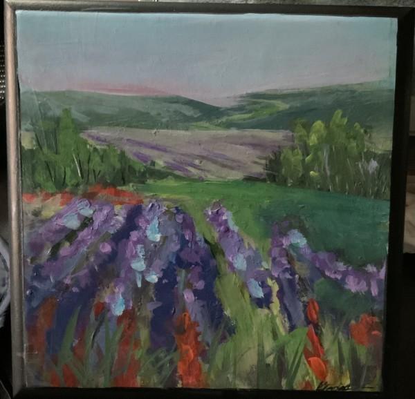 Fields of Purple by karen pedersen