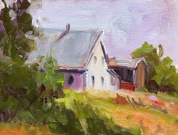 Sask homestead by karen pedersen