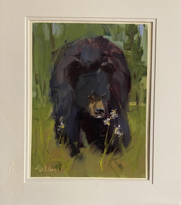 Bear walking by karen pedersen