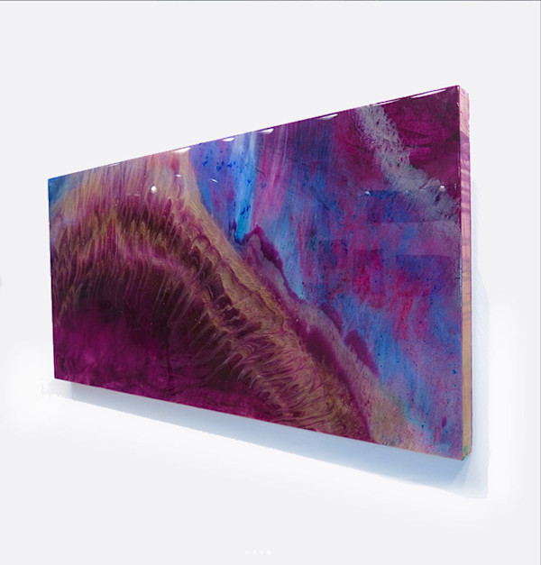 'Magenta Sea' in Installation at American Geosciences Institute by Jennifer Brewer Stone, Image 1.