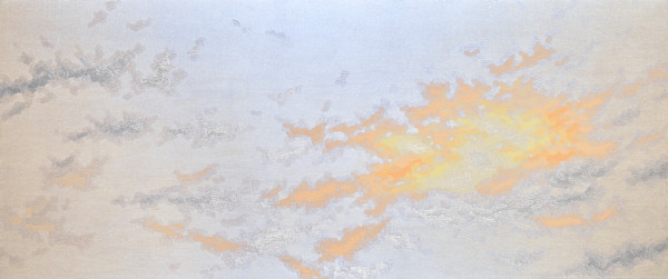 Gathering Presence (blue pearl multi) by Elaine Coombs