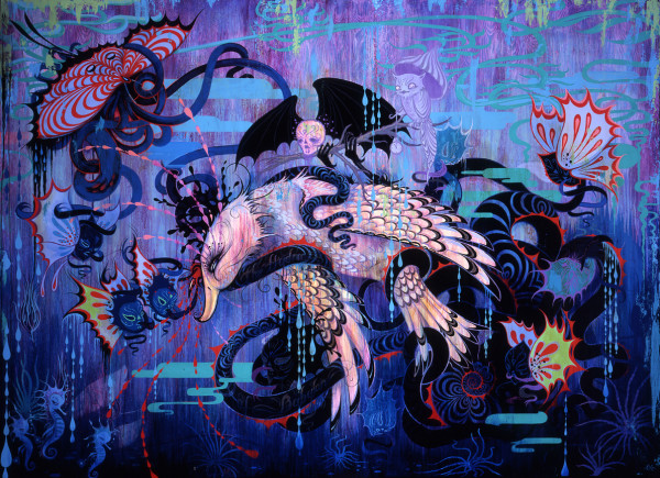 "Hydra of Babylon" by Camille Rose Garcia