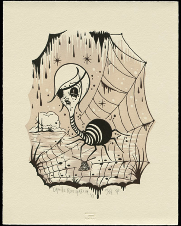 "Doomsday Animals - Spider" by Camille Rose Garcia