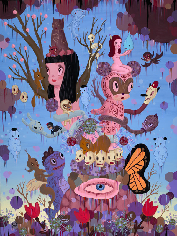"The Explosion of Dream Reality" by Gary Baseman