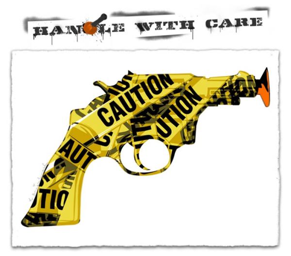 "Handle With Care" by Mr. Brainwash