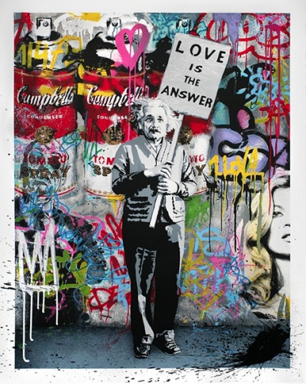 "Love is the Answer" by Mr. Brainwash