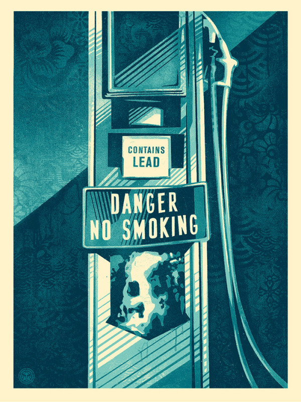 "Danger No Smoking" by Shepard Fairey