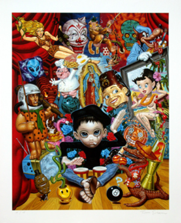 "Variations In Kitsch" by Todd Schorr