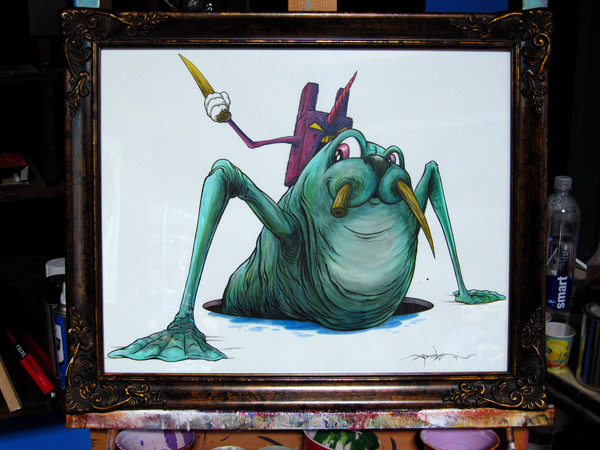"The Walrus Rider" by Alex Pardee