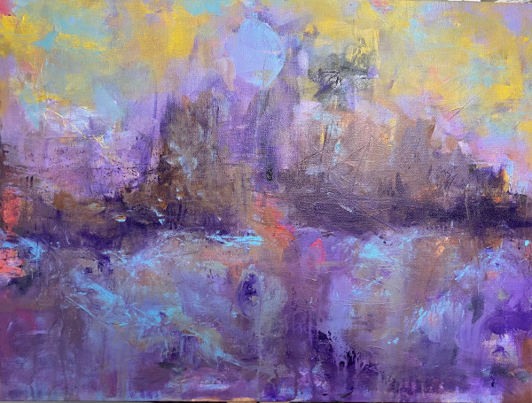 Moonlit Canyon by Lisa Libretto