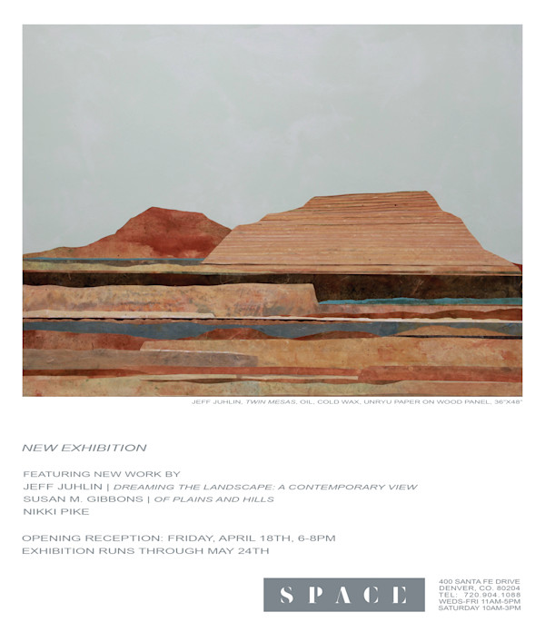 show announcement Space gallery 2025 by jeff juhlin, Image 1.