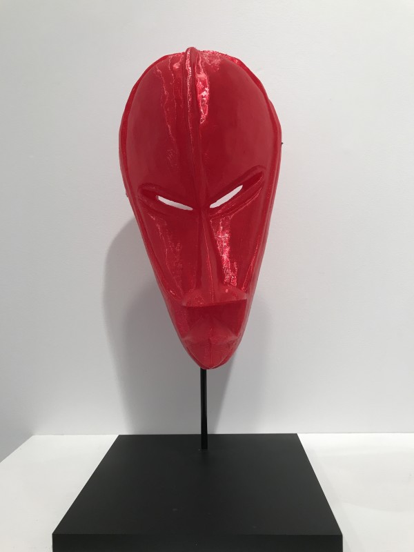 Ceremonial Mask 01 by Dr. Fahamu Pecou