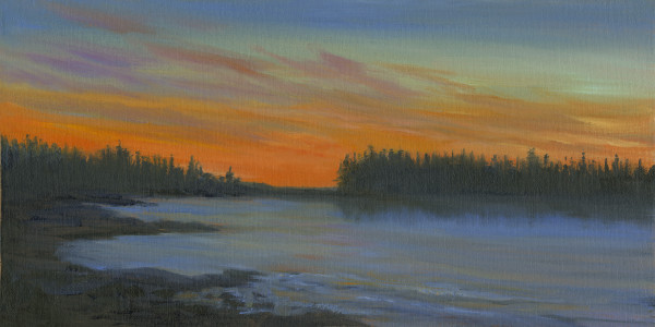 Twilight in Acadia by Tarryl Gabel