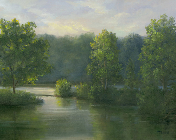 First Light on the Creek by Tarryl Gabel