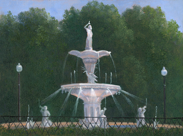 Fountain in Forsyth Park by Tarryl Gabel, Image 1.
