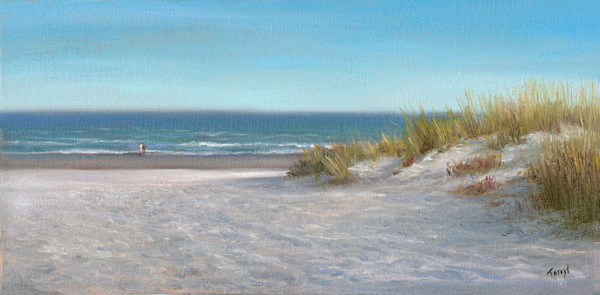 Afternoon walk on the Beach by Tarryl Gabel