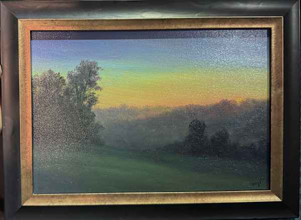 Sunrise and Mist, Willow Vale Dr. by Tarryl Gabel
