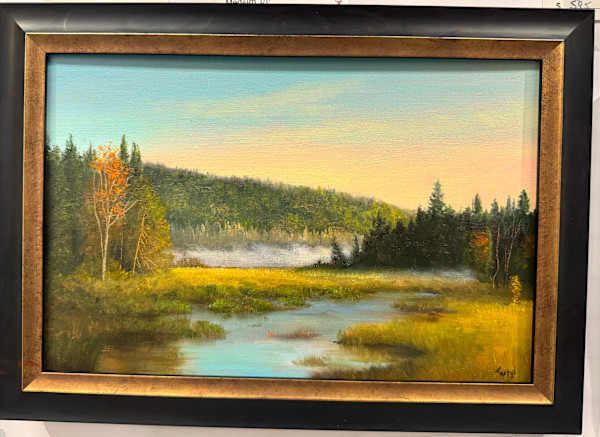 Morning Mist, Raquette River by Tarryl Gabel