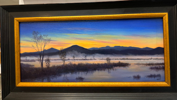 Twilight- from Tupper Causeway by Tarryl Gabel