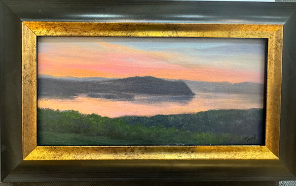 Sunrise over the Susquehanna - High point vista view by Tarryl Gabel, Image 1.