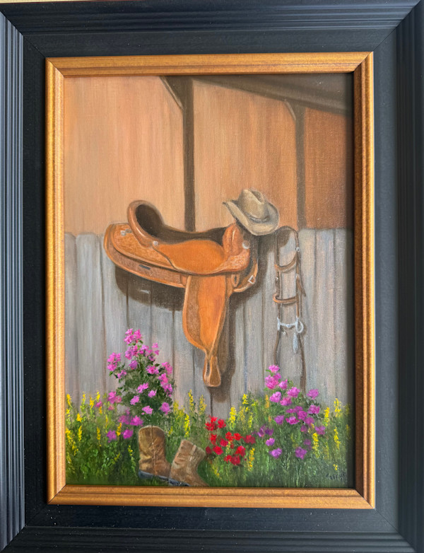 Tough Leather, Tender Blooms by Tarryl Gabel, Image 1.