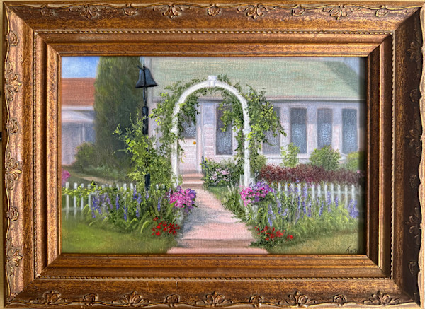 Welcome to the Garden, Wellspring Farms, Schucker Family Home by Tarryl Gabel, Image 1.
