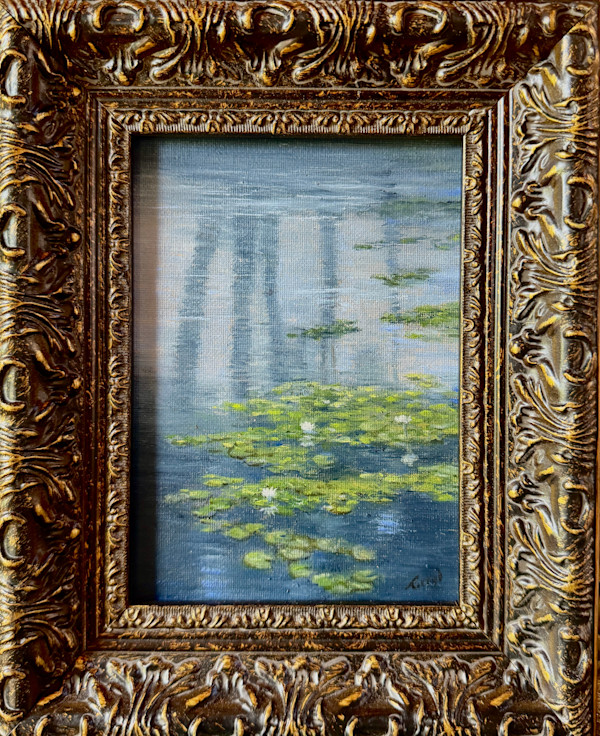 Lilies and reflections by Tarryl Gabel, Image 1.