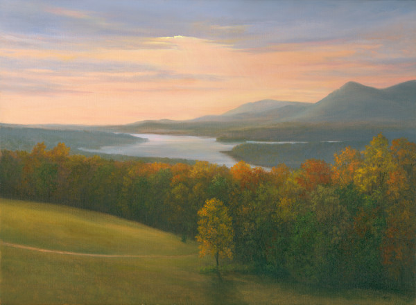 Olana - Autumn vista by Tarryl Gabel
