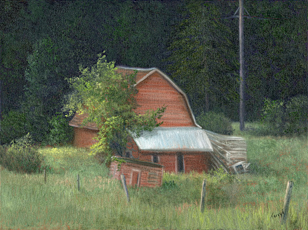 Seen better days, Adirondack  old barn by Tarryl Gabel, Image 1.
