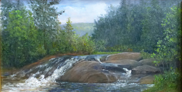 Bog River Falls by Tarryl Gabel