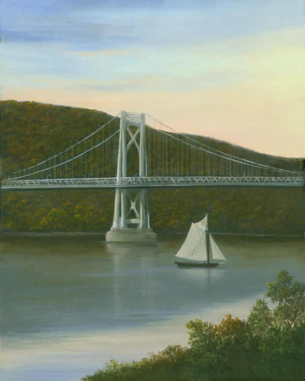 Poughkeepsie Bridge- Clearwater by Tarryl Gabel