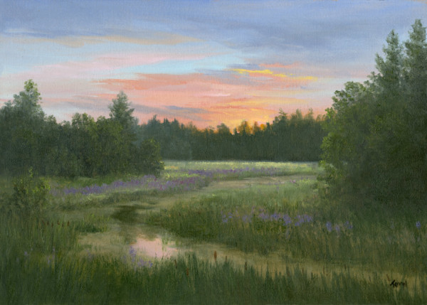 Chippewa Creek Sunrise by Tarryl Gabel