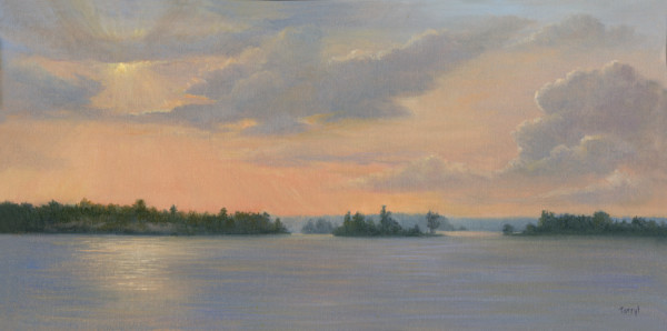 Chippewa Bay Sunset by Tarryl Gabel