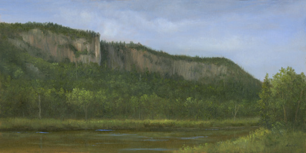Cliffs along River Road, Adirondacks by Tarryl Gabel